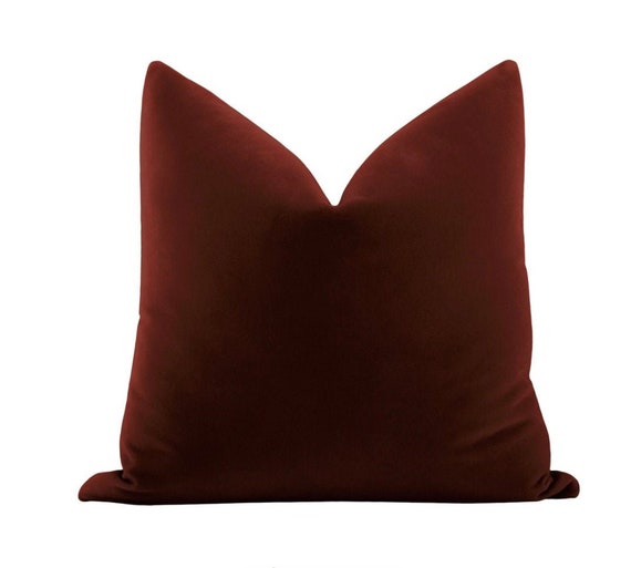 18' pink velvet Art Pillow Case Sofa Car Waist Throw Cushion Cover Home Decor KU 