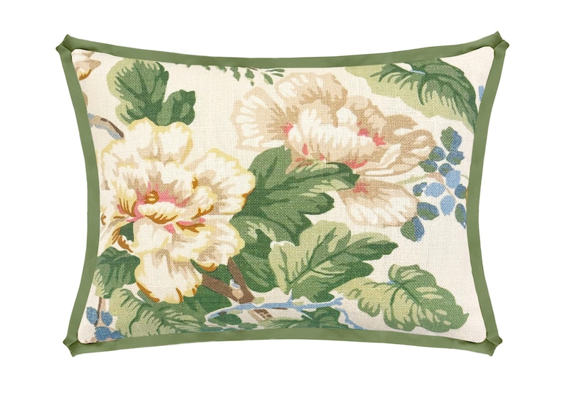 Lee Jofa Chinese Peony Throw Pillow