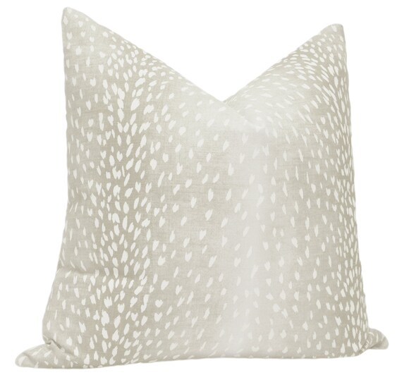 Gray antelope pillow shop