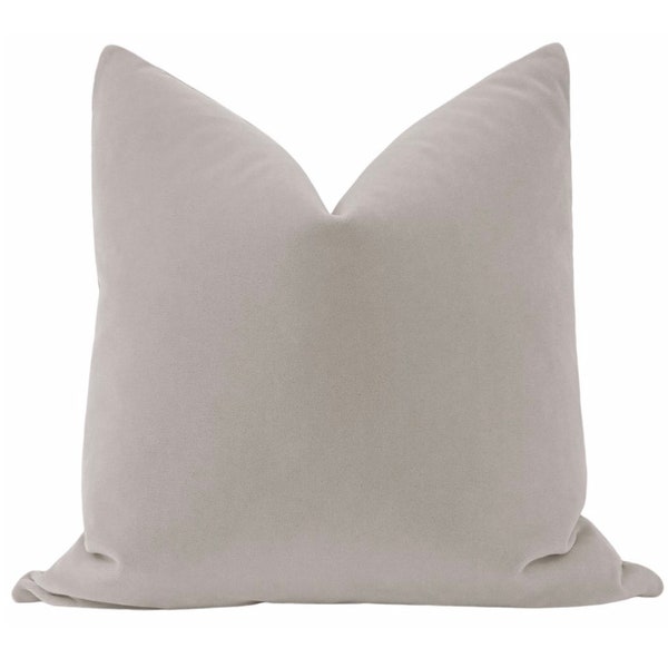 Light Gray Pillow Etsy