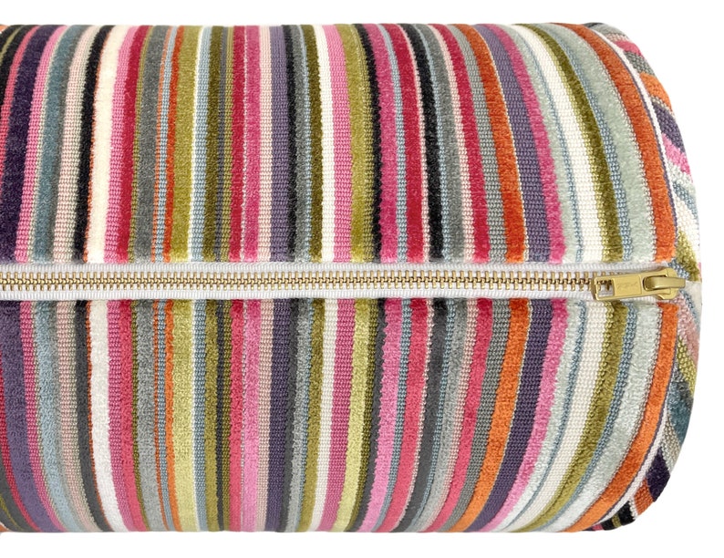 The Bolster : SoHo Cut Velvet // Multi - Thumbnail 4