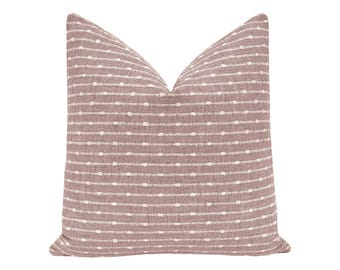 Hampton Tweed // Lilac pillow | woven | throw pillow | purple |