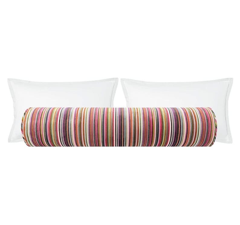 The Bolster : SoHo Cut Velvet // Multi