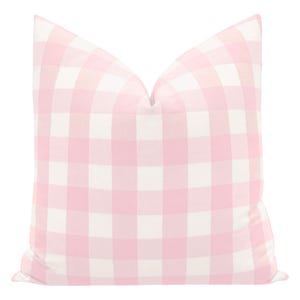 Charleston Check // Primrose  | Buffalo Check light pink | kids room | throw pillow |