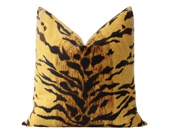 The Bolster Leopard Velvet | bedroom decor | animal print | leopard print bolster |