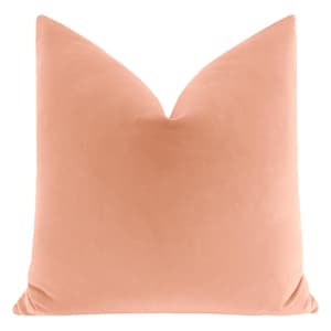 Signature Velvet // Chiffon Pillow | pink velvet | velvet pillow | pink |