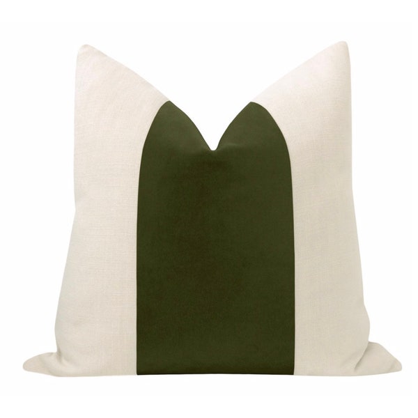 Olive Green Pillow Etsy
