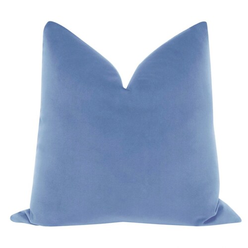Signature Velvet // Prussian Blue Pillow COVER ONLY Blue Etsy