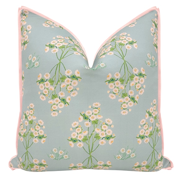 Botanical print pillows cheap