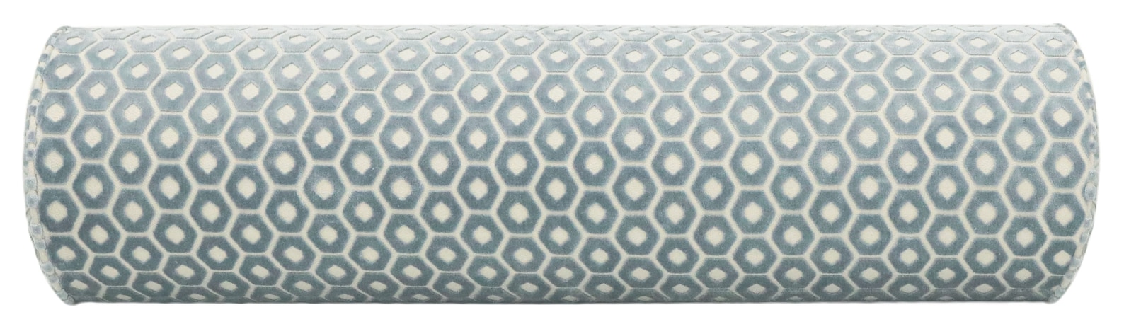 The Bolster : Paloma Cut Velvet // Cerulean Blue Cut Velvet - Etsy