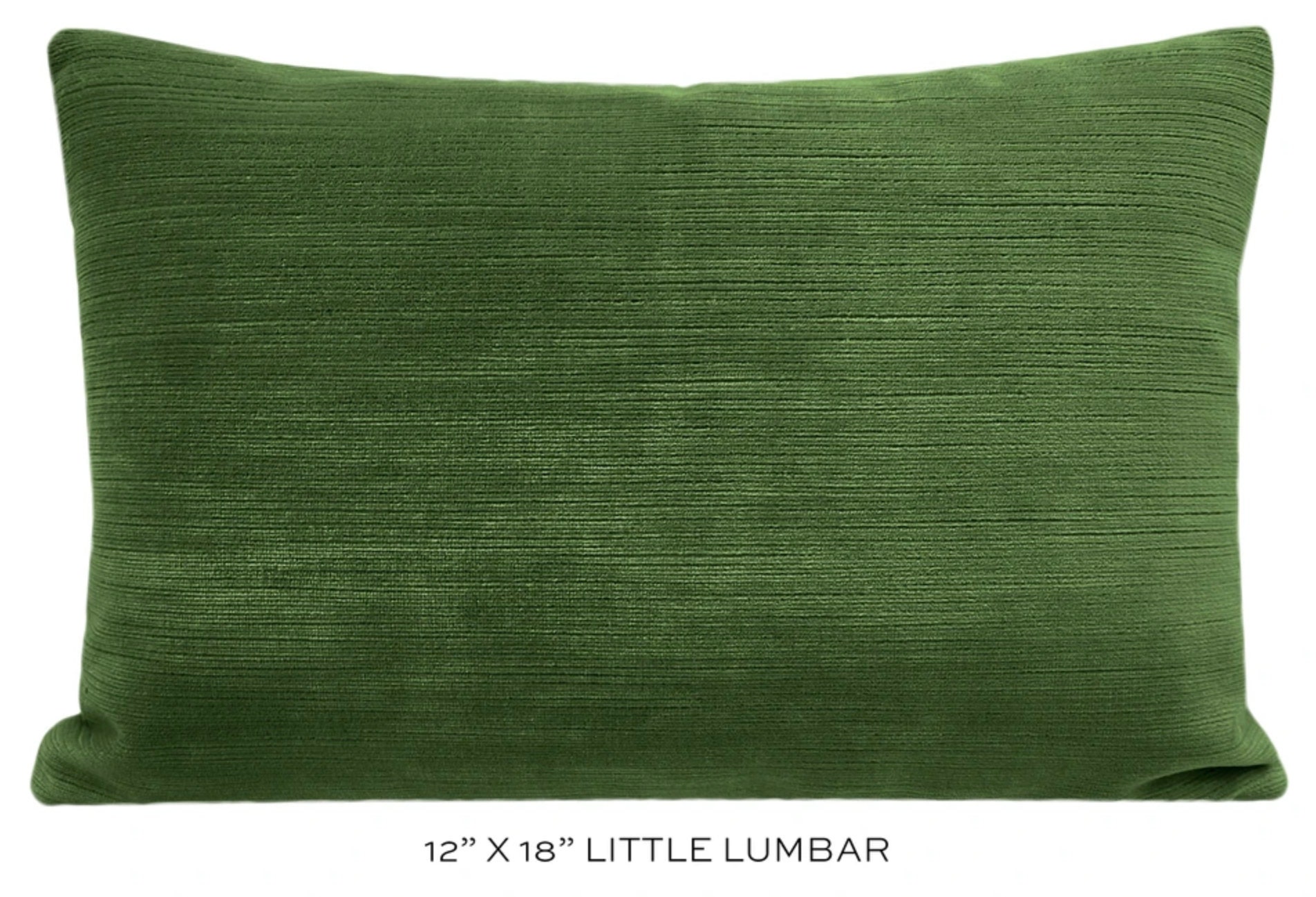 Strie Velvet // Olive Pillow COVER ONLY Dark Green Velvet Etsy