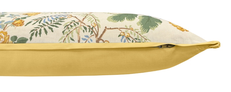 Lee Jofa Chinese Peony Lumbar Pillow