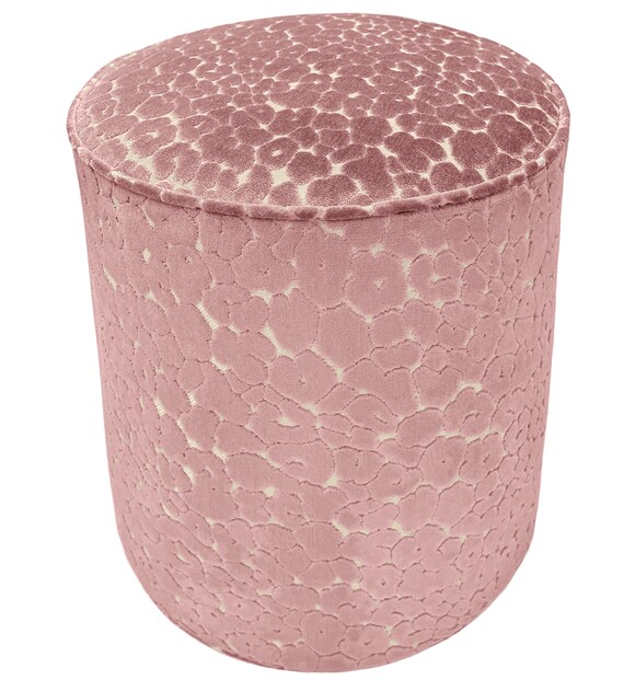 Pink round ottoman stool new arrivals