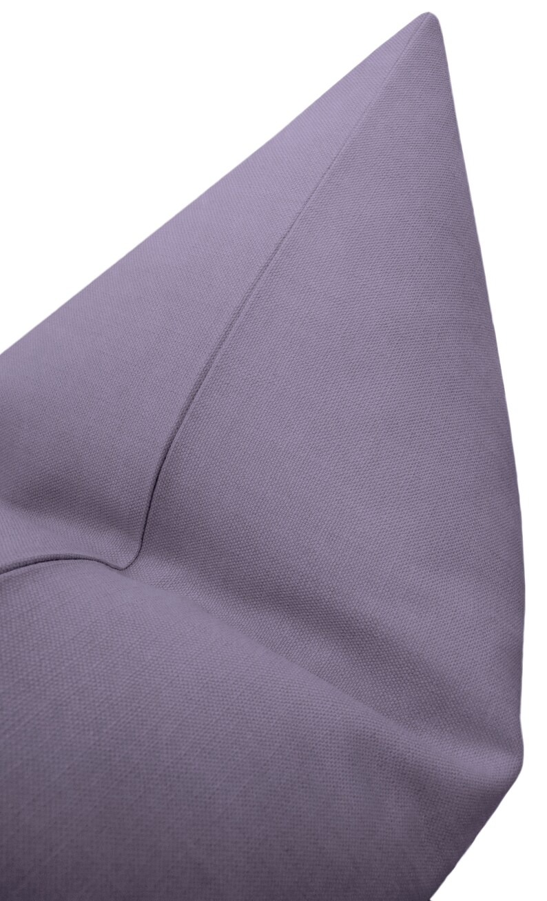 Classic Linen // Wisteria Pillow COVER ONLY Bright Purple Etsy