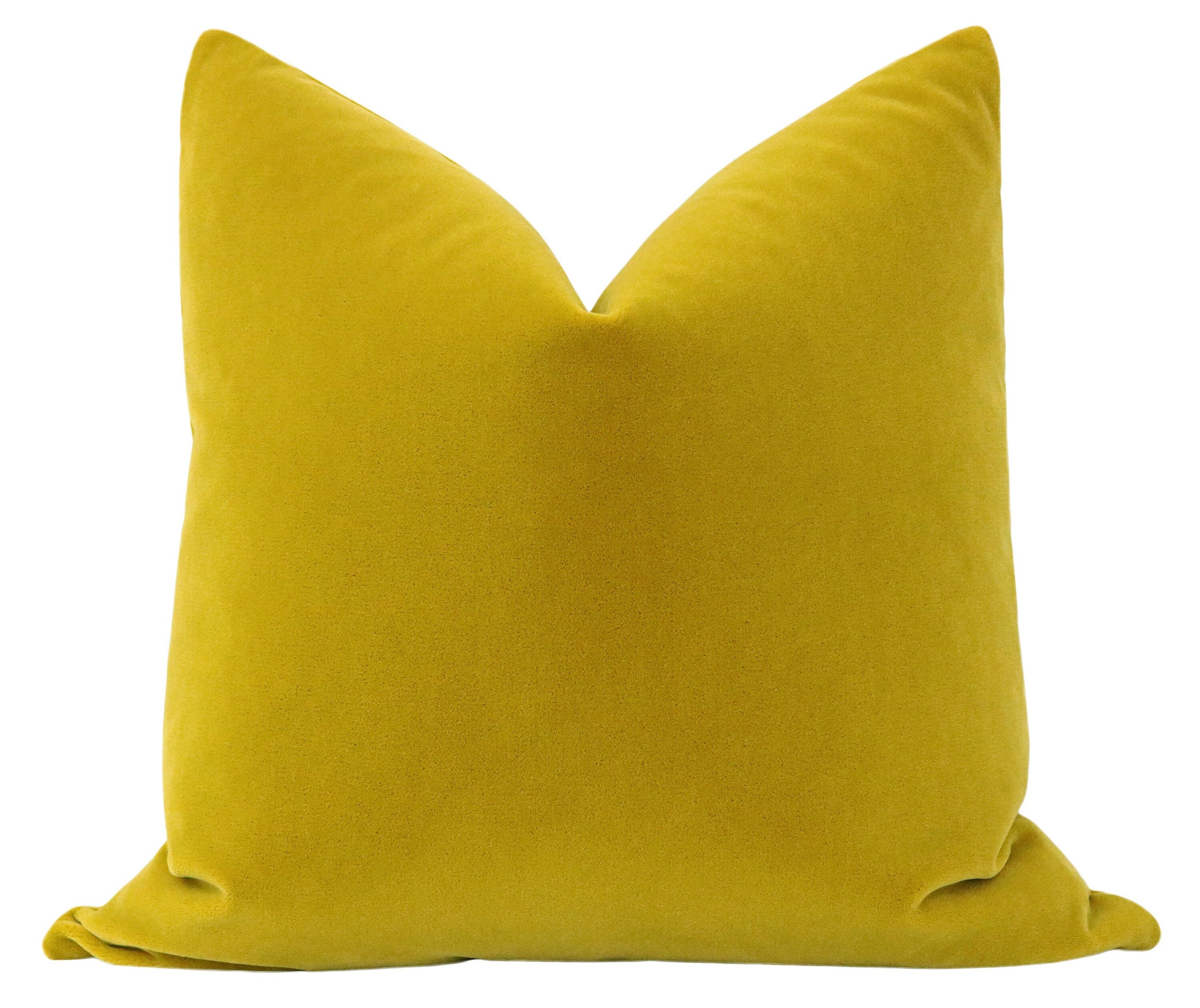 chartreuse pillow cover