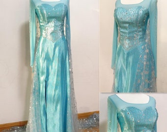 Elsa ijsprinses jurk - Frozen - Prinsessenjurk