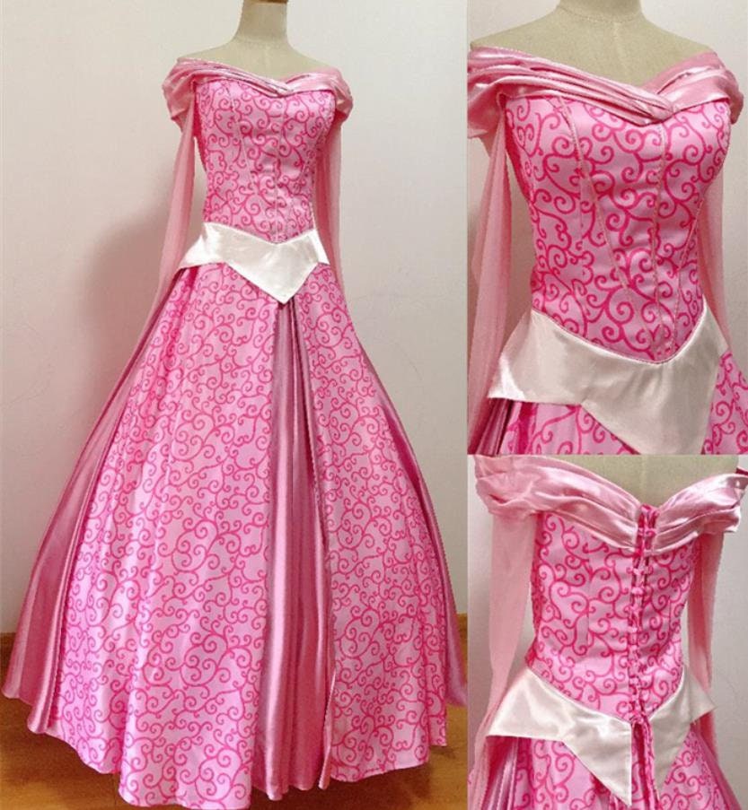 オーロラ姫　ピンクドレス　専用 Amazon.co.jp: Getupp オーロラ姫 仮装 レディース ディズニー