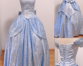 Handmade - Cinderella Cosplay Costume, Cosplay Cinderella Dress Adults