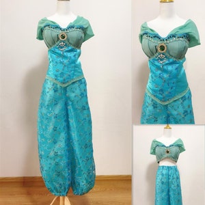 Handmade Cosplay Jasmine Costume Jasmine Dress Cosplay Costume