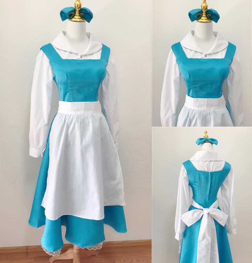 Belle Blue Dress Costume Adult - Etsy Belle Blue Dress Costume Adult - Etsy
