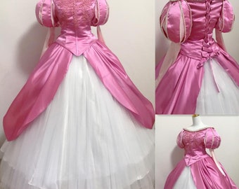 ハンドメイド - コスプレアリエルピンクドレス、ピンクアリエル
