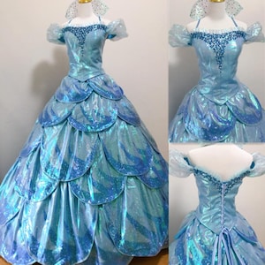 Handmade - Cosplay Glinda Costume, Glinda Wicked Costume, Glinda Dress Cosplay Costume Adult Kid Plus Size Available