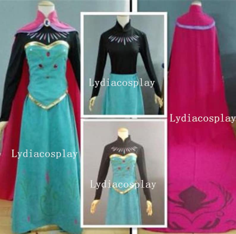 Handmade Elsa Coronation Dress Elsa Dress Elsa Coronation Etsy