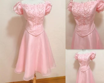 Handmade - Cosplay Short Ariel Pink Dress, Pink Ariel Dress, Ariel Cosplay Costume