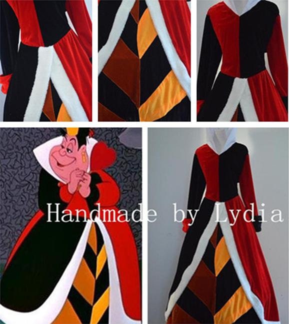 Plus Size Authentic Disney Queen of Hearts Women's Costume Dress