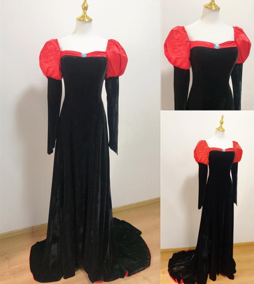 strapless open back dress Swan Lake Swan and Black Swan Princess Dress Full Set – ロリータファッション通販RonRon main image 0