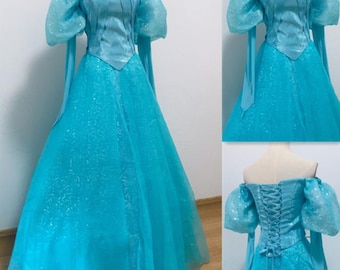 mermaid prom dresses blue Chic Mermaid Strapless Royal Blue Sequins Long Prom Dress Elegant Evening  Dress #LOP806