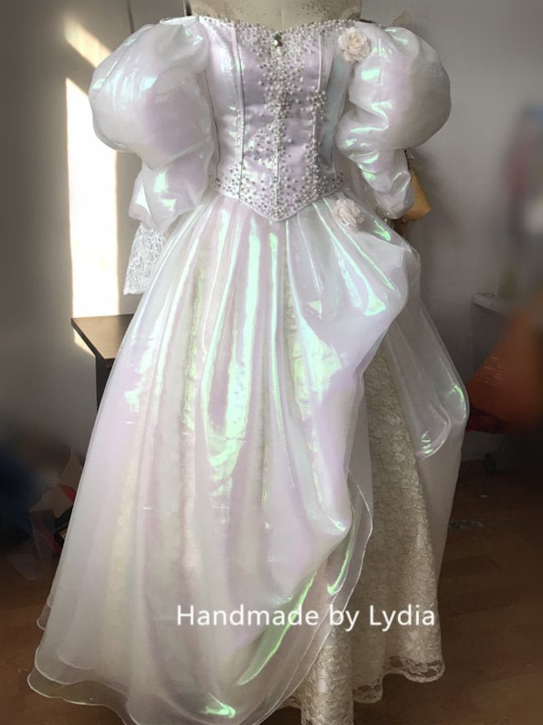 Handmade Sarah Labyrinth Costume, Sarah Labyrinth Dress, Labyrinth Sarah Cosplay Costume