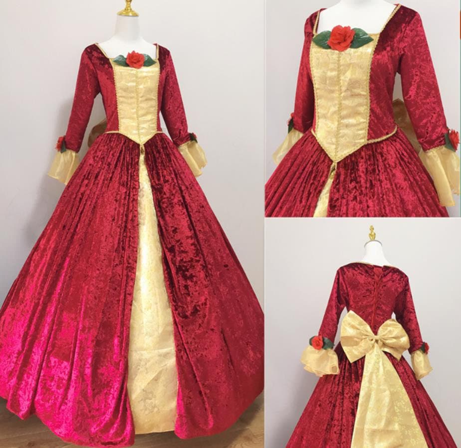 Belle's red dress hotsell