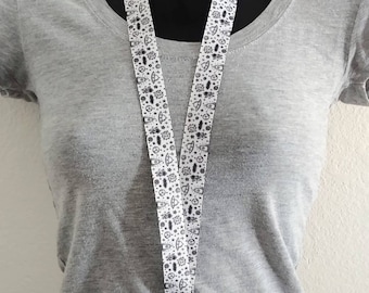 Space Force Lanyard! Astronaut Outer Space Ribbon Lanyard. Astronomy ID Badge Holder. Science Name Badge. Star Gift for Friend. Cruise ID