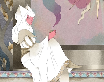 Custom DnD Character Art: Whimsical Fantasy Portrait (Digital Art)