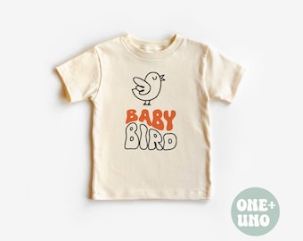 Baby Bird Tee Baby Bird Kids T-Shirt Toddler Bird Shirt Retro Bird Shirt Free Range Kid Shirt Farm Baby Clothes