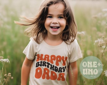 Birthday Daddy Gift For Daddy Hip Kids Shirt Birthday Dad TShirt New Dad Gift Ideas Toddler Hipster Tee Trendy Baby Clothes Retro Letters