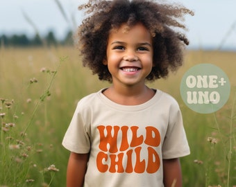 Wild Child Shirt Wild and Free Kids Hippy Child Tshirt Nature Lover Tee Gender Neutral Farm Shirt Nature Graphic Tee Kids Crunchy Kids Shirt