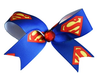 SUPERMAN ribbon (small bow)