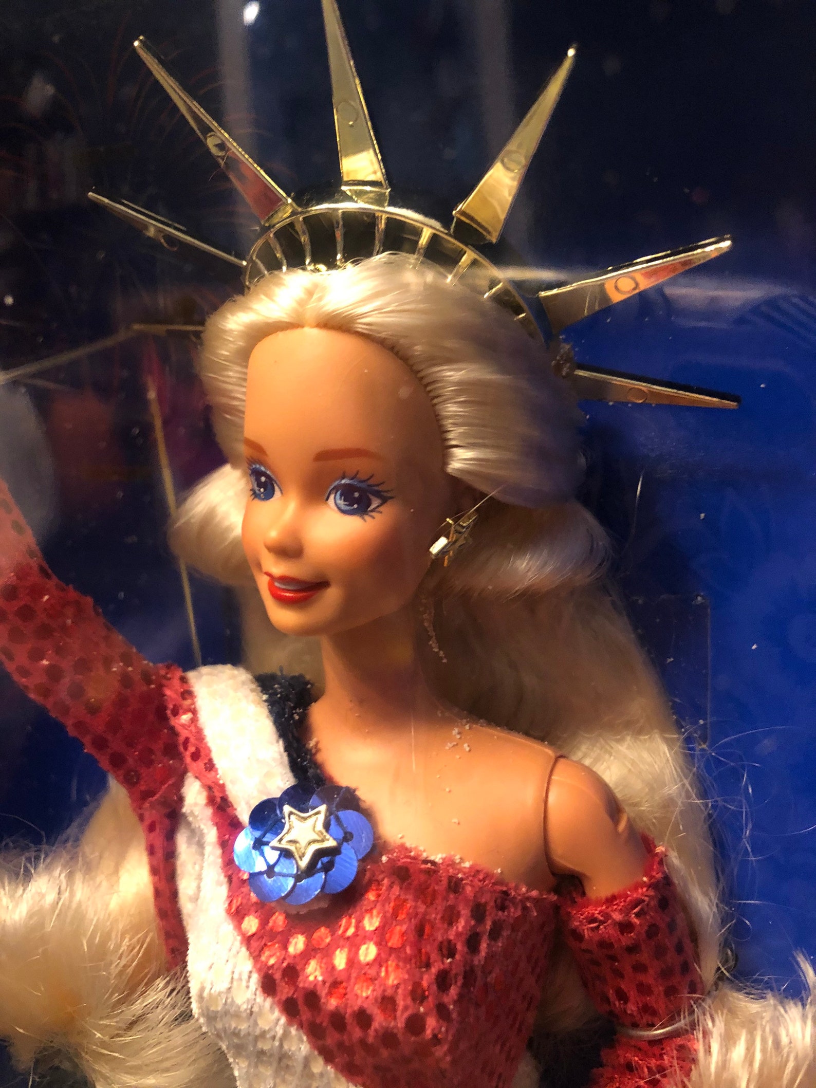 FAO Schwarz Statue of Liberty Barbie Etsy