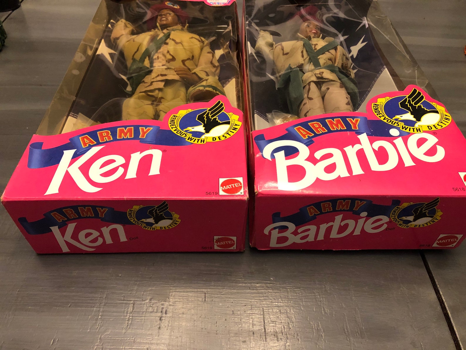 barbie and ken army