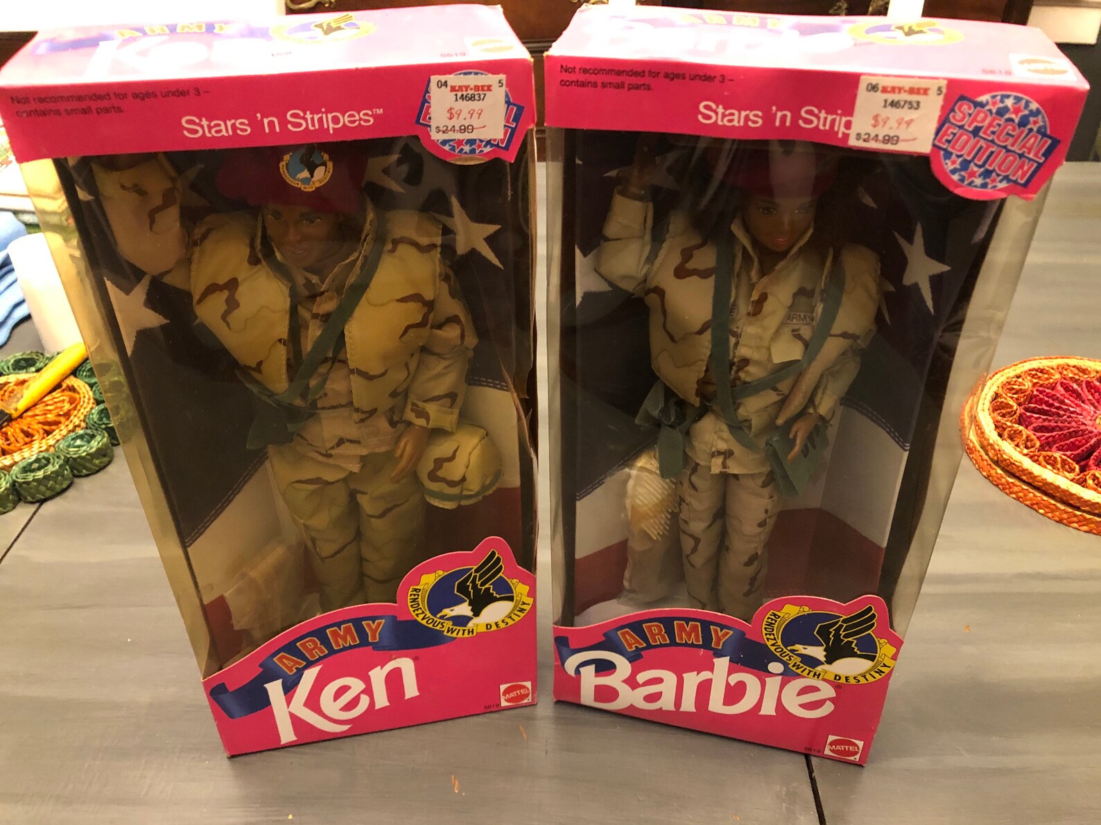barbie and ken army