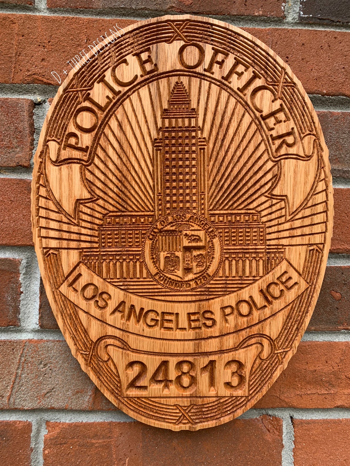 lapd-police-badge-or-patch-lapd-police-retirement-lapd-etsy