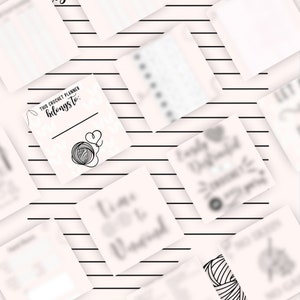 Printable Crochet Planner
