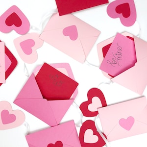 Love Letter Banner | Valentines Day Wedding Party Bunting | Instant Digital Download SVG PDF PNG