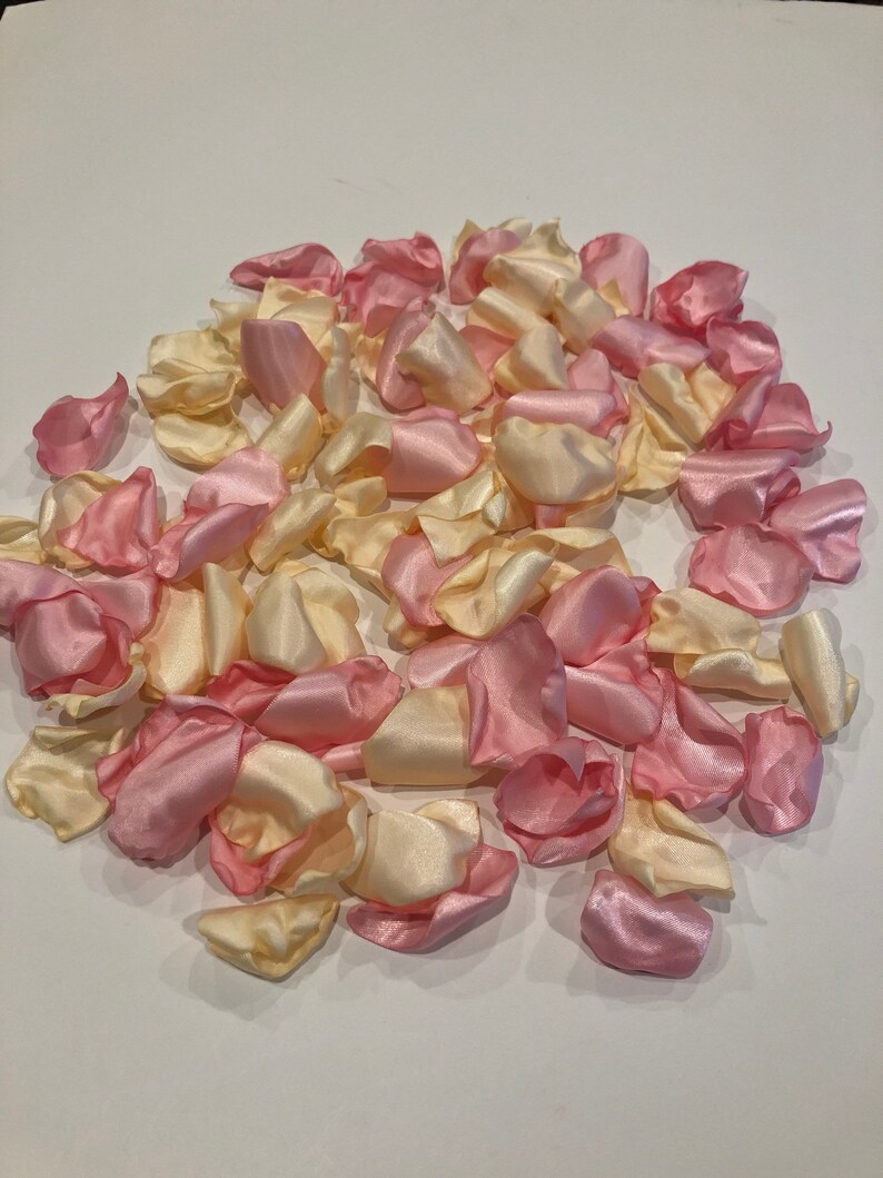 Pink Rose Petals Pink Wedding Decor Rose Petals Pink Etsy