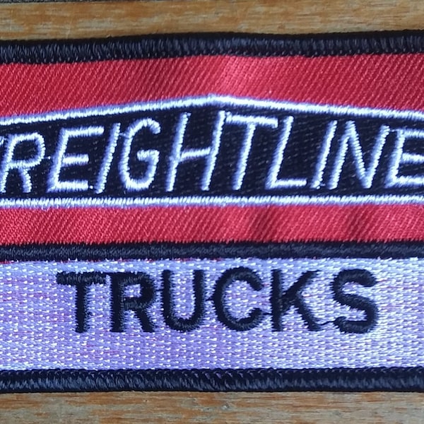 Vintage Freightliner Trucks Uniform Hat Jacket Patch