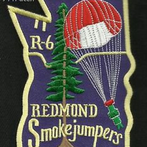 PATCH Redmond Smoke Jumpers California Forest Firefighter