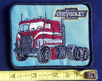 Chevrolet truck logo semi tractor trailer rig Good Ol' boy Vintage patch