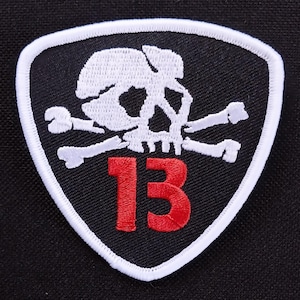13 Skull Outlaw Motorcycle Vest Biker Jacket PATCH
